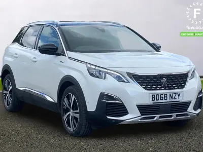 Used Peugeot 3008 GT-line 131 HP (96 kW) 2018 White SUV