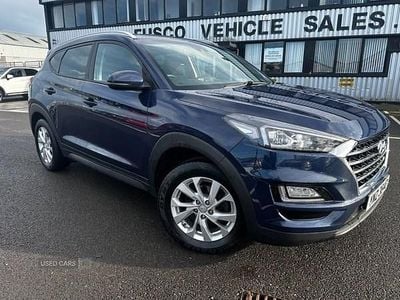 Used Hyundai Tucson SE 2019 Blue SUV