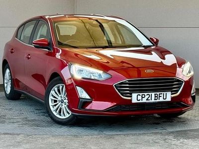 Used Ford Focus Titanium 2021 Red Hatchback