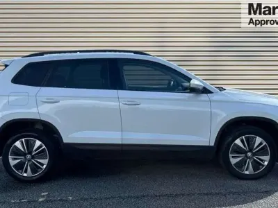 Used Skoda Karoq SE Drive 116 HP (85 kW) 2022 White SUV