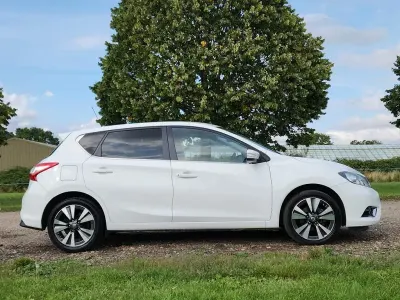 Used Nissan Pulsar N-TEC 2016 White Hatchback