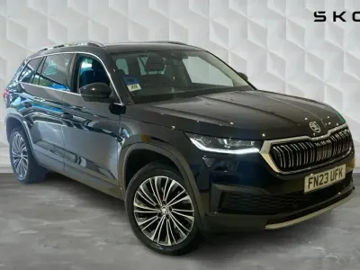 Used Skoda Kodiaq SE L Executive 150 HP (110 kW) 2023 Black magic pearl effect SUV