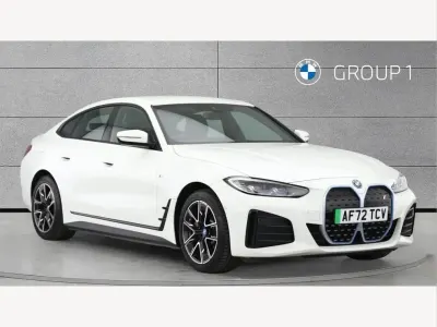 Used BMW i4 M Sport 250 kW (340 HP) 2022 White Sedan