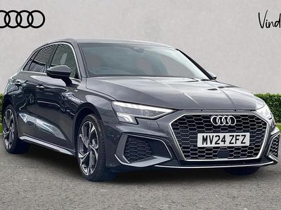 Used Audi A3 S-Line 108 HP (79 kW) 2024 Grey Hatchback