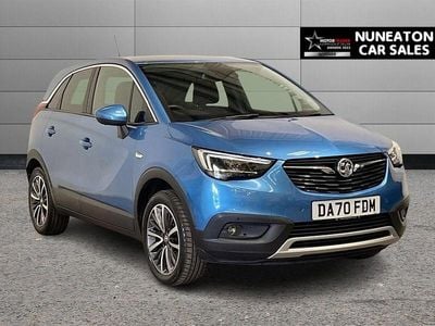 Used Vauxhall Crossland X Elite 130 HP (95 kW) 2020 Blue SUV