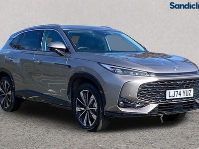 Metallic sterling silver Used 2024 MG HS Trophy SUV | £18,550 (Expensive)