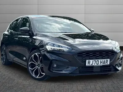 Used Ford Focus ST-Line X 123 HP (90 kW) 2020 Black Hatchback