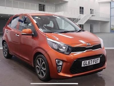 Used Kia Picanto 83 HP (61 kW) 2017 Orange Hatchback