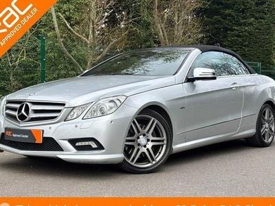 Used Mercedes E350 231 HP (169 kW) 2011 Silver Cabriolet