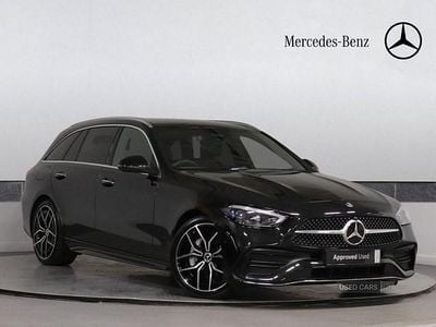 Used Mercedes C220 AMG Line Premium 2025 Black Estate