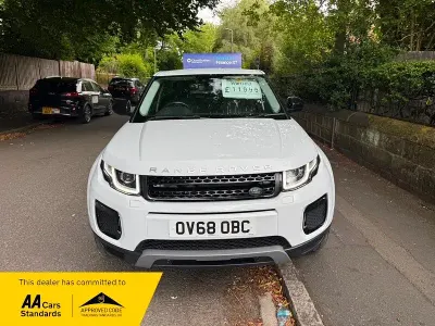 Begagnad Land Rover Range Rover evoque SE 240 HK (176 kW) 2018 Vit SUV