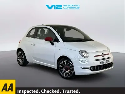 Used Fiat 500 Red 70 HP (51 kW) 2023 White Hatchback