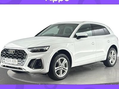 White Used 2024 Audi Q5 S-Line SUV | £35,920 (Fair price)