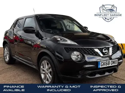 Used Nissan Juke S 110 HP (80 kW) 2018 Black SUV