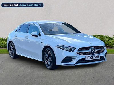 White Used 2021 Mercedes A250 AMG Line Premium Sedan | £18,499 (Fair price)