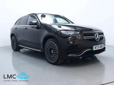 Used Mercedes EQC400 AMG Line Premium 300 kW (408 HP) 2021 Black SUV