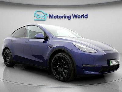 Blue Used 2022 Tesla Model Y Long Range AWD SUV | £26,100 (Fair price)