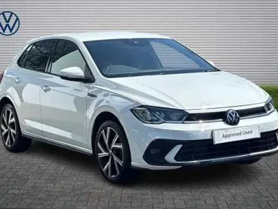 Used VW Polo R-line 95 HP (69 kW) 2023 White Hatchback