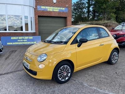 Yellow Used 2013 Fiat 500 Pop Hatchback | £3,999 (Fair price)