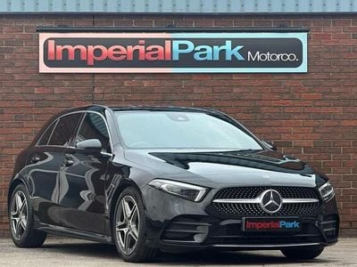 Black Used 2018 Mercedes A200 AMG Line Premium Plus Hatchback | £15,495 (Fair price)