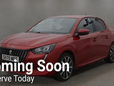 Używany Peugeot 208 Allure Premium 100 KM (73 kW) 2020 Czerwony Hatchback