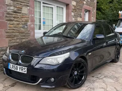 Used BMW 525 M Sport 2008 Black Sedan