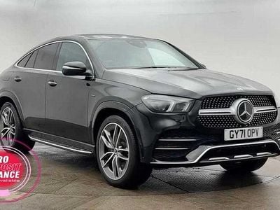 Used Mercedes GLE350 AMG line 2021 Black Coupe