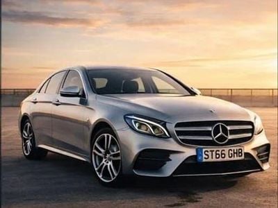 Used Mercedes E220 AMG line 194 HP (142 kW) 2016 Silver Sedan