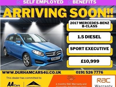 used Mercedes B180 B Class 1.5LD SPORT EXECUTIVE 5d AUTO 107 BHP