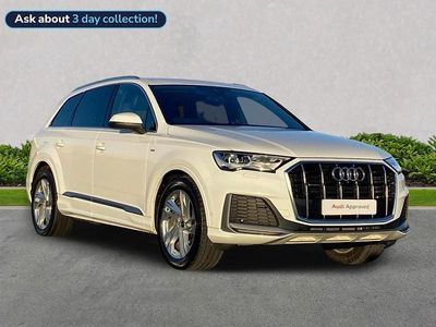 Used Audi Q7 S-Line 2022 White SUV
