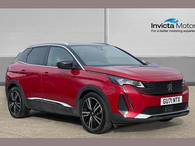 Used Peugeot 3008 Premium 225 HP (165 kW) 2021 Red SUV