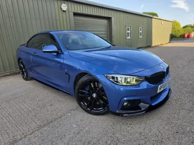 Used BMW 440 Cabriolet M Sport 2018 Blue Cabriolet