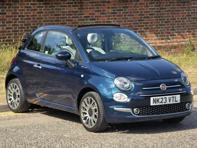 Gebraucht Fiat 500 Dolcevita 2023 Blau Cabrio