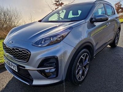 Used Kia Sportage GT-Line 134 HP (98 kW) 2018 Silver SUV