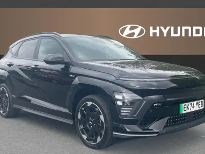 Second-hand Hyundai Kona N Line 160 kW (218 CP) 2024 Negru SUV