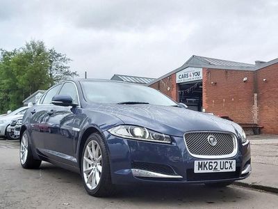 Blue Used 2012 Jaguar XF Premium Luxury Sedan | £8,995