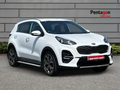 Used Kia Sportage GT-Line 134 HP (98 kW) 2019 White SUV