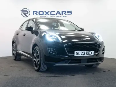 Used Ford Puma Titanium 125 HP (91 kW) 2023 Black SUV