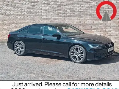Begagnad Audi A6 Black Edition 204 HK (150 kW) 2021 Svart Sedan