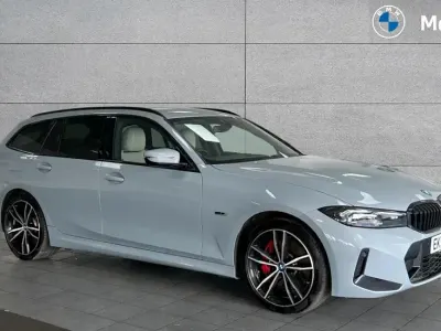 Used BMW 330e M Sport 292 HP (214 kW) 2022 Brooklyn grey metallic Estate