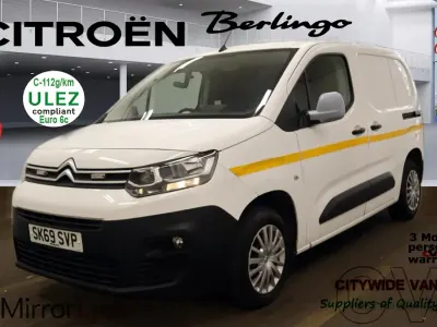 Used Citroën Berlingo 75 HP (55 kW) 2019 White MPV