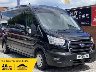 Używany Ford Transit Trend 130 KM (95 kW) 2020 Czarny Van