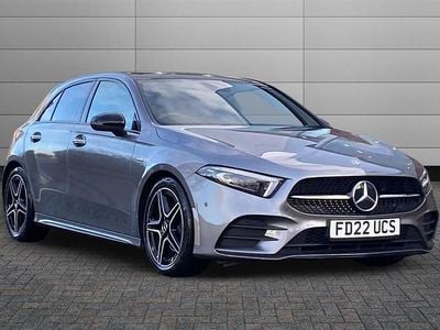 Mountain grey Used 2022 Mercedes A200 AMG Line Premium Plus Hatchback | £24,290 (Expensive)