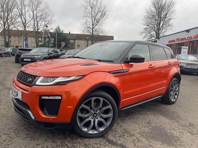 Used Land Rover Range Rover evoque HSE Dynamic 180 HP (132 kW) 2016 Orange SUV