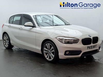 Used BMW 118 Sport Line 2019 White Hatchback