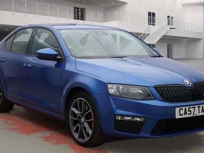 Used Skoda Octavia vRS 2015 Blue Hatchback