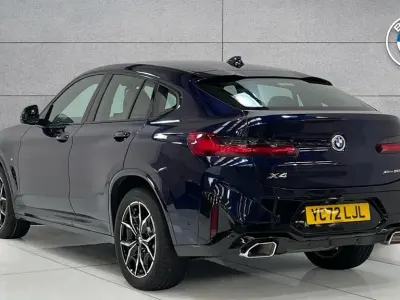 Used BMW X4 M Sport 190 HP (139 kW) 2022 Blue SUV