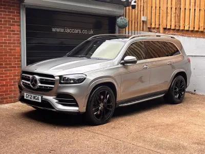 Used Mercedes GLS400 AMG line 2021 Silver SUV