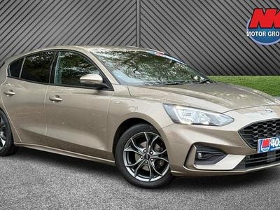 Silver Used 2019 Ford Focus ST-Line Hatchback | £9,799 (Good price)