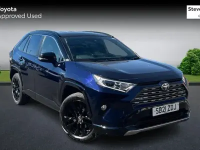 Used Toyota RAV4 Hybrid 218 HP (160 kW) 2021 Blue SUV